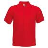 Поло "Slim Fit Polo", красный_XL, 97% х/б, 3% эластан, 220 г/м2 (Изображение 1)