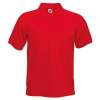 Поло "Slim Fit Polo", красный_M, 97% х/б, 3% эластан, 220 г/м2 (Изображение 1)