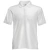 Поло "Slim Fit Polo", белый_XL, 97% х/б, 3% эластан, 210 г/м2 (Изображение 1)