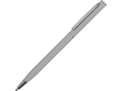 Ручка металлическая шариковая Атриум софт-тач (серый) 