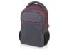 Рюкзак Metropolitan с черной подкладкой (серый/красный)  (Изображение 1)