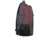 Рюкзак Metropolitan с черной подкладкой (серый/красный)  (Изображение 6)