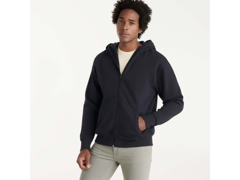 Толстовка на молнии Montblanc унисекс (navy) XL (Изображение 5)