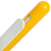 Ручка шариковая Swiper, желтая с белым (Изображение 4)