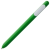 Ручка шариковая Swiper, зеленая с белым (Изображение 2)