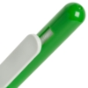 Ручка шариковая Swiper, зеленая с белым (Изображение 4)