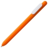 Ручка шариковая Swiper, оранжевая с белым (Изображение 1)
