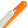 Ручка шариковая Swiper, оранжевая с белым (Изображение 4)