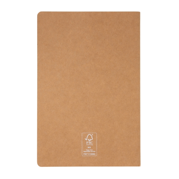 Блокнот FSC® в мягком переплете, A5 (Изображение 6)