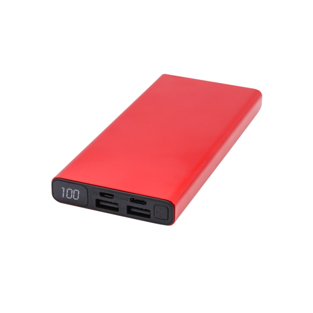 Внешний аккумулятор Höginn, 10000mAh, красный (Изображение 1)