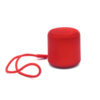 Беспроводная Bluetooth колонка Music TWS софт-тач, красный (Изображение 1)