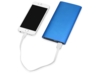 Портативное зарядное устройство Джет с 2-мя USB-портами, 8000 mAh, синий (Р) (Изображение 2)