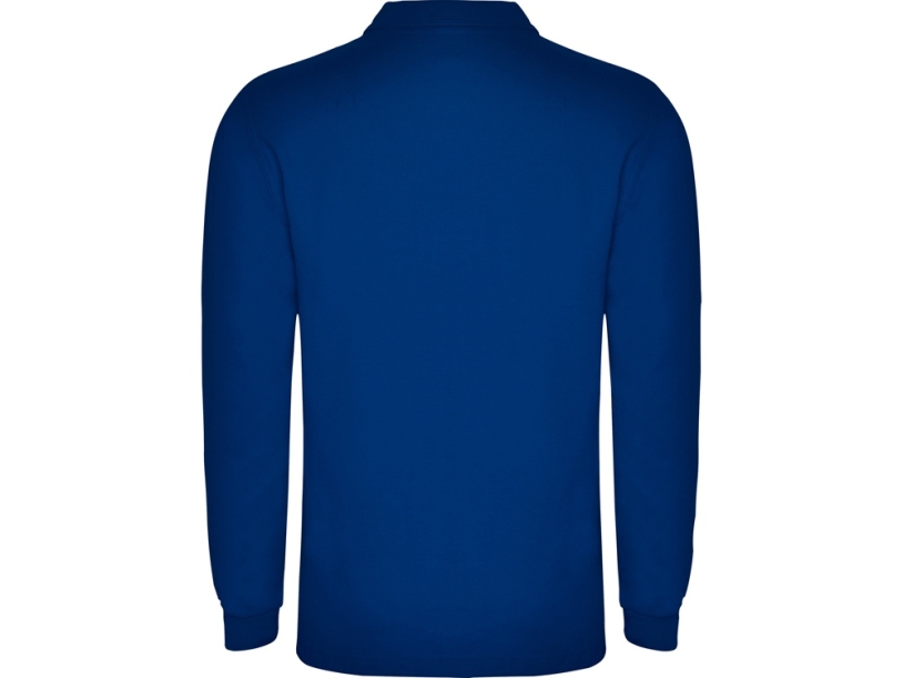 Рубашка поло Carpe мужская с длинным рукавом (синий) 2XL (Изображение 2)