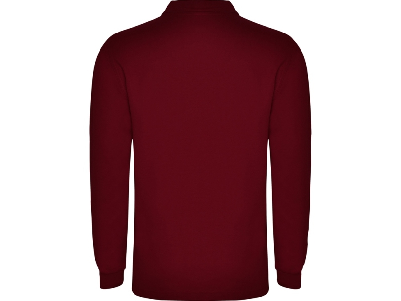 Рубашка поло Carpe мужская с длинным рукавом (бордовый) 2XL (Изображение 2)