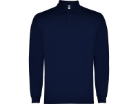Рубашка поло Carpe мужская с длинным рукавом (navy) 3XL