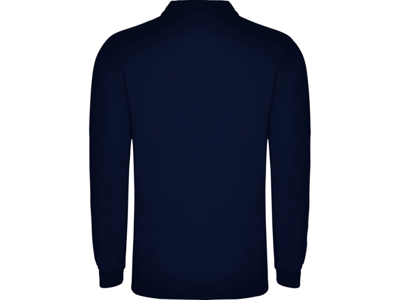 Рубашка поло Carpe мужская с длинным рукавом (navy) 3XL (Изображение 2)