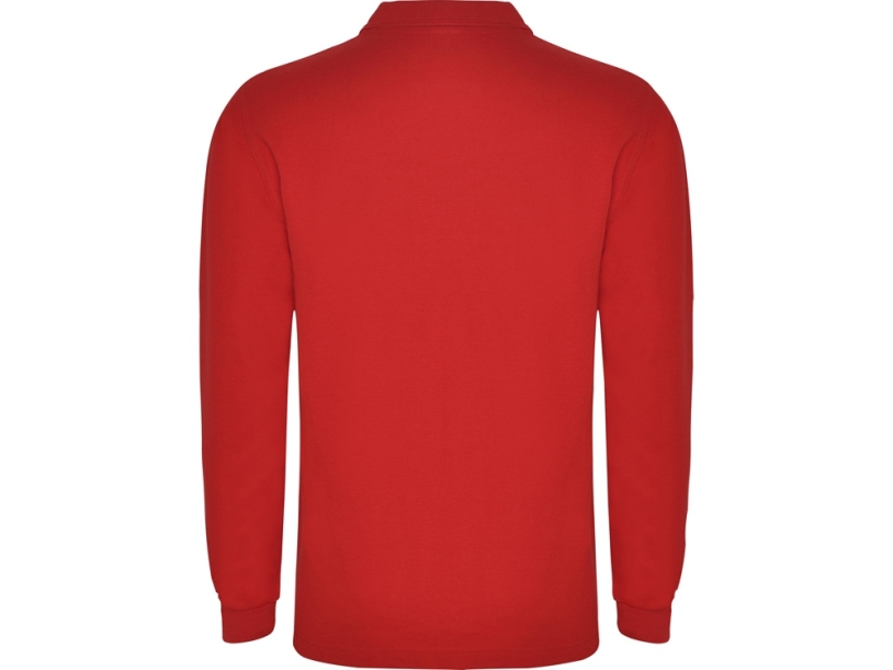 Рубашка поло Carpe мужская с длинным рукавом (красный) 2XL (Изображение 2)