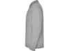 Рубашка поло Estrella мужская с длинным рукавом (серый меланж) 2XL (Изображение 3)