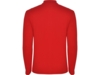 Рубашка поло Estrella мужская с длинным рукавом (красный) 2XL (Изображение 2)