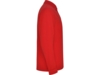 Рубашка поло Estrella мужская с длинным рукавом (красный) 2XL (Изображение 4)