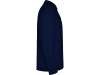 Рубашка поло Estrella мужская с длинным рукавом (navy) 3XL (Изображение 4)