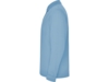 Рубашка поло Estrella мужская с длинным рукавом (небесно-голубой) 3XL (Изображение 3)