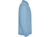Рубашка поло Estrella мужская с длинным рукавом (небесно-голубой) 3XL (Изображение 4)