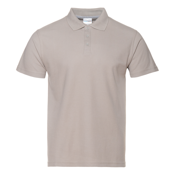 Рубашка поло мужская STAN хлопок/полиэстер 185, 104 (Светло-серый) 44/XS (Изображение 1)