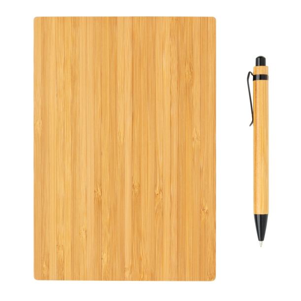 Набор из блокнота и ручки Bamboo, А5 (Изображение 7)