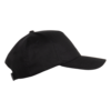 Бейсболка STAN 5 клиньев хлопок 150, 10L (Чёрный) (Изображение 2)