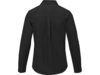 Рубашка Pollux женская с длинным рукавом (черный) 4XL (Изображение 5)