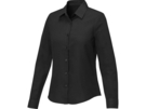 Рубашка Pollux женская с длинным рукавом (черный) 4XL