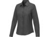 Рубашка Pollux женская с длинным рукавом (серый стальной ) 2XL (Изображение 1)