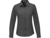 Рубашка Pollux женская с длинным рукавом (серый стальной ) 2XL (Изображение 4)