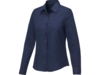 Рубашка Pollux женская с длинным рукавом (темно-синий) 4XL (Изображение 1)