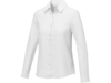 Рубашка Pollux женская с длинным рукавом (белый) 4XL (Изображение 1)