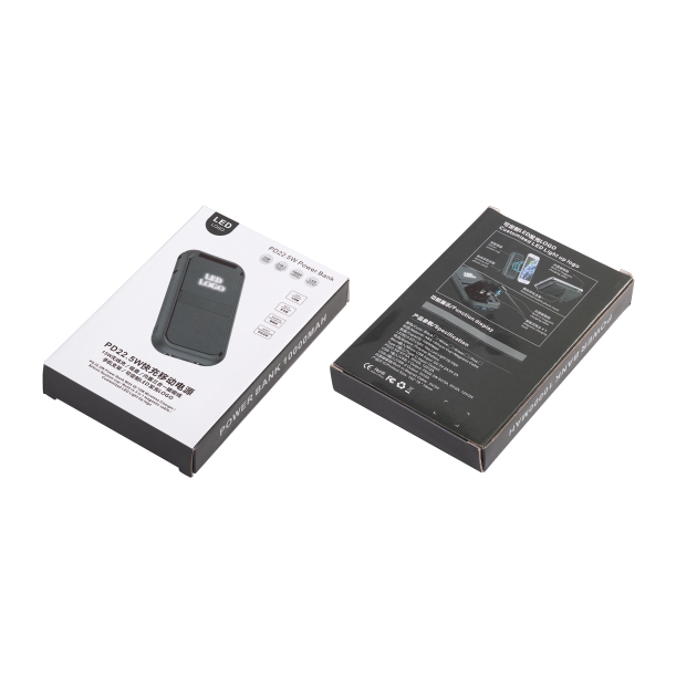 Беспроводное ЗУ "Fast &amp; Furious", 10000 mAh, с быстрой (22.5W/15W) зарядкой, с магнитным кабелем и набором переходников, с подсветкой логотипа (Изображение 7)