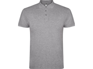 Рубашка поло Star мужская (серый меланж) XL