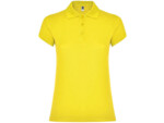 Рубашка поло Star женская (желтый) 2XL