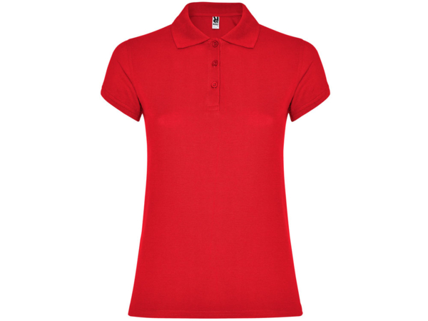 Рубашка поло Star женская (красный) 3XL