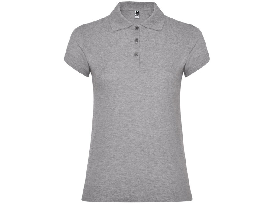 Рубашка поло Star женская (серый меланж) XL