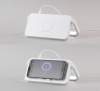 Лампа складная "Smart Light" с беспроводным (10W) зарядным устройством и подставкой для смартфона (белый) (Изображение 5)