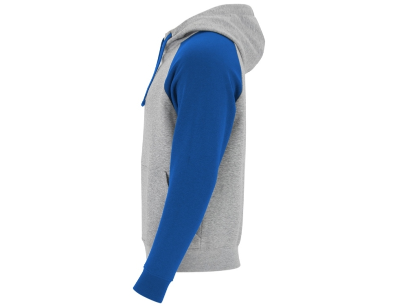 Толстовка с капюшоном Badet мужская (синий/серый меланж) XL (Изображение 3)