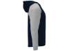 Толстовка с капюшоном Badet мужская (navy/серый меланж) XS (Изображение 4)