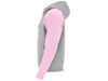 Толстовка с капюшоном Badet мужская (розовый/серый меланж) 2XL (Изображение 3)