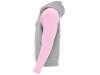 Толстовка с капюшоном Badet мужская (розовый/серый меланж) 2XL (Изображение 3)