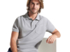 Рубашка поло Centauro Premium мужская (серый меланж) 3XL (Изображение 5)