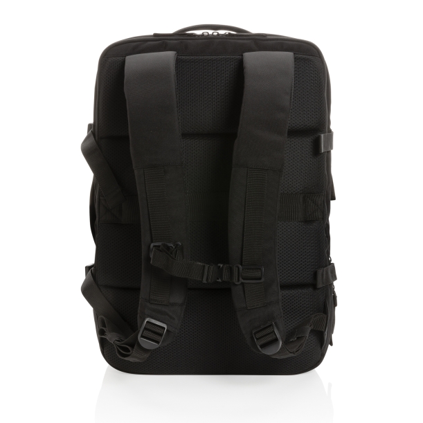Рюкзак для путешествий Swiss Peak из rPET AWARE™ с регулируемым объемом, 15.6" (Изображение 8)
