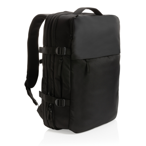 Рюкзак для путешествий Swiss Peak из rPET AWARE™ с регулируемым объемом, 15.6" (Изображение 15)