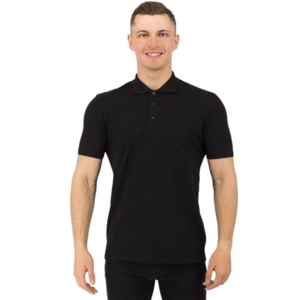 Рубашка поло Rock, мужская (черная, 3XL)